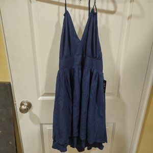 Navy Blue Express Cocktail Dress